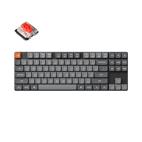 Keychron K1 Max ワイヤレスメカニカルキーボード　赤軸 Keychron K1 Max QMK/VIA ワイヤレス カスタム・メカニカル